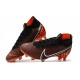 Nike Crampon Mercurial Superfly 7 Elite FG -Noir Blanc Cramoisi