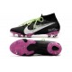 Nike Crampon Mercurial Superfly 7 Elite FG - Noir Violet Blanc