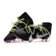 Nike Crampon Mercurial Superfly 7 Elite FG - Noir Violet Blanc