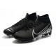 Nike Crampon Mercurial Superfly 7 Elite FG -Noir Gris Métallique