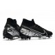 Nike Crampon Mercurial Superfly 7 Elite FG -Noir Gris Métallique