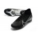 Nike Crampon Mercurial Superfly 7 Elite FG -Noir Gris Métallique