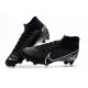 Nike Crampon Mercurial Superfly 7 Elite FG -Noir Gris Métallique