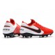 Nike Crampons Nouvelles Tiempo Legend VIII Elite FG Rouge Blanc