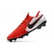 Nike Crampons Nouvelles Tiempo Legend VIII Elite FG Rouge Blanc