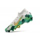 Nike Crampon Mercurial Superfly 7 Elite FG -Mbappe Gris Vert Or