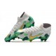 Nike Crampon Mercurial Superfly 7 Elite FG -Mbappe Gris Vert Or