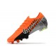 Nike Mercurial Vapor XIII Elite FG SHHH Chaussure Orange Noir Gris