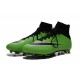 Nike Nouvel Chaussure Mercurial Superfly CR7 FG ACC Vert Noir