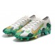 Mbappe Nike Mercurial Vapor XIII Elite FG Neuf Chaussure Gris Vert Or