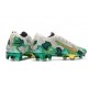 Mbappe Nike Mercurial Vapor XIII Elite FG Neuf Chaussure Gris Vert Or