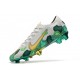 Mbappe Nike Mercurial Vapor XIII Elite FG Neuf Chaussure Gris Vert Or