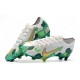 Mbappe Nike Mercurial Vapor XIII Elite FG Neuf Chaussure Gris Vert Or