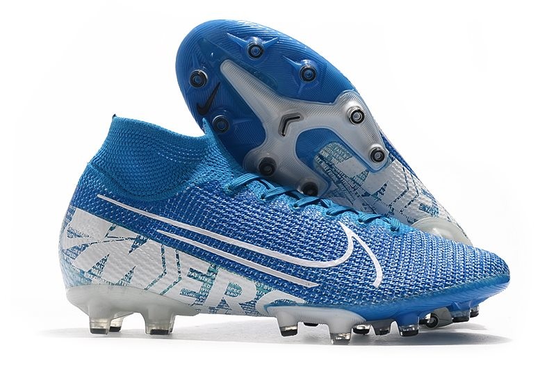 crampon nike bleu