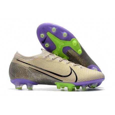 Nike MERCURIAL VAPOR 13 ELITE AG-PRO Sable du Désert Noir Violet