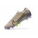 Nike MERCURIAL VAPOR 13 ELITE AG-PRO Sable du Désert Noir Violet