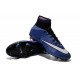 Nike Nouvel Chaussure Mercurial Superfly CR7 FG ACC Violet Blanc