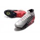 Nike Mercurial Superfly VII Elite SG-Pro AC Neymar Platine Noir Rouge