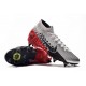 Nike Mercurial Superfly VII Elite SG-Pro AC Neymar Platine Noir Rouge