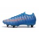 Nike Mercurial Vapor 13 Elite SG PRO AC Flyknit 360 Bleu Rouge