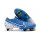 Nike Mercurial Vapor 13 Elite SG PRO AC Flyknit New Lights Bleu Blanc