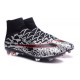 Nike Nouvel Chaussure Mercurial Superfly CR7 FG ACC Noir Blanc Rouge