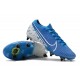 Nike Mercurial Vapor 13 Elite SG PRO AC Flyknit New Lights Bleu Blanc