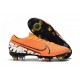 Nike Mercurial Vapor 13 Elite SG PRO AC Flyknit 360 Orange Blanc