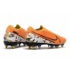 Nike Mercurial Vapor 13 Elite SG PRO AC Flyknit 360 Orange Blanc