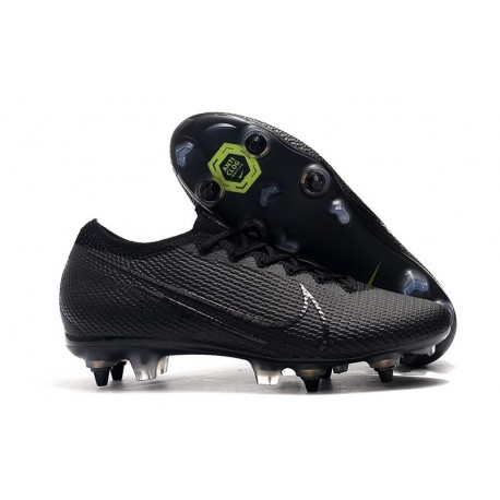 Nike Mercurial Vapor 13 Elite SG PRO AC Flyknit 360 Noir