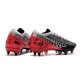 Nike Mercurial Vapor 13 Elite SG PRO AC Neymar Platine Noir Rouge