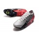 Nike Mercurial Vapor 13 Elite SG PRO AC Neymar Platine Noir Rouge