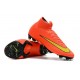 Nike Mercurial Superfly FG Chaussures Football Rouge Or