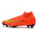 Nike Mercurial Superfly FG Chaussures Football Rouge Or