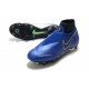 Nike Phantom Vision Elite DF SG-Pro AC Bleu Chrome Blanc