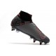 Nike Phantom Vision Elite DF SG-Pro AC Gris foncé Mangue claire Noir