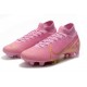 Nike Crampon Mercurial Superfly 7 Elite FG - Rosa Or