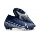 Nike Crampon Mercurial Superfly 7 Elite FG - Bleu Blanc