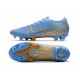 Nike Mercurial Vapor XIII Elite FG Neuf Chaussure Bleu Or