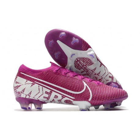 Chaussure Nike Mercurial Vapor 13 Elite FG ACC Violet Blanc