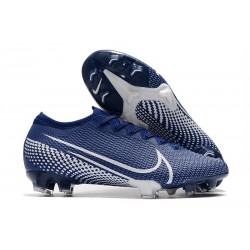 Chaussure Nike Mercurial Vapor 13 Elite FG ACC Bleu Blanc