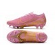 Chaussure Nike Mercurial Vapor 13 Elite FG ACC Rose Or