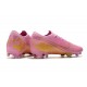 Chaussure Nike Mercurial Vapor 13 Elite FG ACC Rose Or