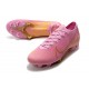 Chaussure Nike Mercurial Vapor 13 Elite FG ACC Rose Or