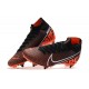 Nike Mercurial Superfly VII Elite SG-Pro AC Noir Blanc Cramoisi