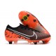 Nike Mercurial Vapor 13 Elite SG PRO AC Flyknit 360 Noir Blanc Cramoisi