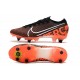 Nike Mercurial Vapor 13 Elite SG PRO AC Flyknit 360 Noir Blanc Cramoisi