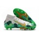 Nike Mercurial Superfly VII Elite AG-Pro Mbappe Gris Vert Or