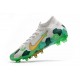 Nike Mercurial Superfly VII Elite AG-Pro Mbappe Gris Vert Or