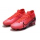 Nike Crampon Mercurial Superfly 7 Elite FG - Cramoisi Noir